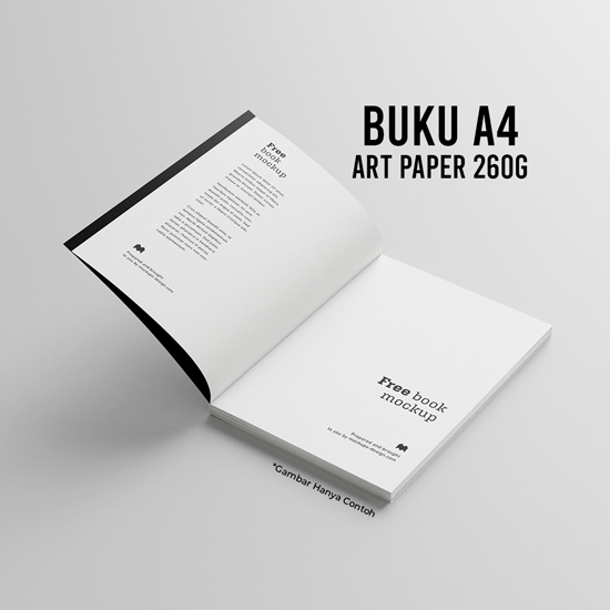Cetak Buku | Laporan Kegiatan | book paper 57 , HVS 70