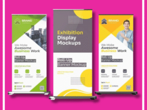 Cetak Roll Banner – Tampilan Elegan & Praktis untuk Promosi!